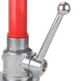 Prądownica hydrantowa z zaworem kulowym 3 cale