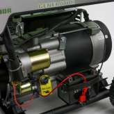 Agregat prądotwórczy 5kVA 1F Barracud 3800 rozruch elektryczny z gaźnikiem na zasilanie gazowo benzynowe 