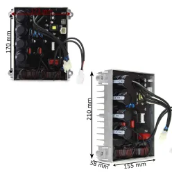 Moduł AVR inwerter 2.6-4.8 kW do agregatu prądotwórczego