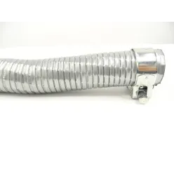 Metalowy elastyczny wąż do odciągu spalin z generatora prądu 40-63 cm