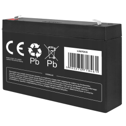 Akumulator żelowy CSSB 6V 7.2Ah do UPS i agregatów