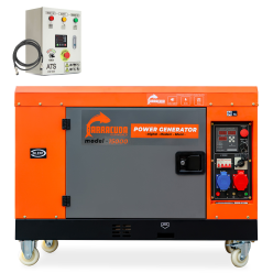 Agregat prądotwórczy 19kVA 15kW 400V Barracuda 15000 SILENT DIESEL ATS