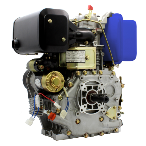 Silnik Diesel 186F L100 Yanmar Kipor Kama walek 25mm rozruch elektryczny