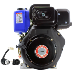Silnik diesel 186F L100 25mm rozruch elektryczny