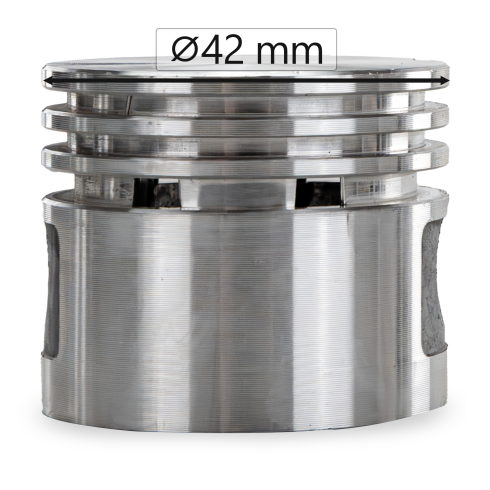 Tłok do kompresora sprężarki 42 mm + sworzeń Barracuda