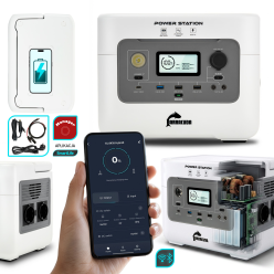 Stacja zasilania 600W LiFePO4 – Power Station z QC, PD i LCD