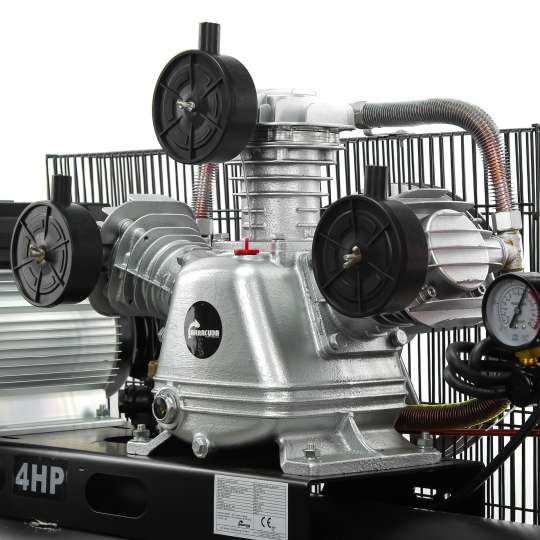 Olejowy kompresor powietrza Barracuda 3065 10 Bar butla 100L 600 l/min silnik 3kW 230V