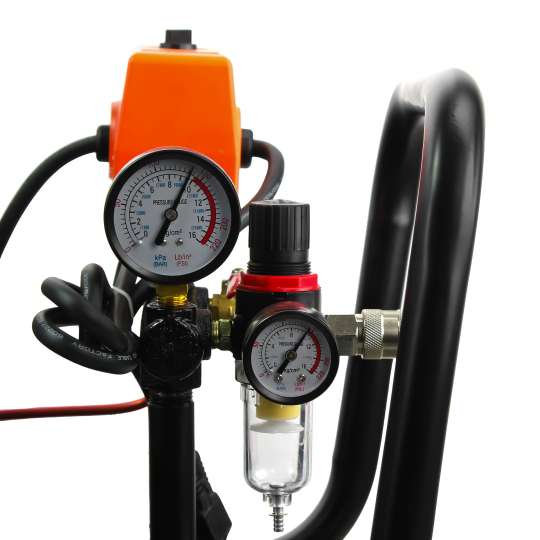 Olejowy kompresor powietrza Barracuda 3065 10 Bar butla 100L 600 l/min silnik 3kW 230V