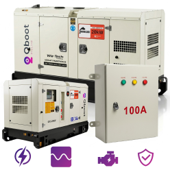 Generator prądotwórcz Barracuda 20 kW Diesel 25 kVA – ATS, AVR, Silent