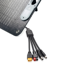 Kabel do panelu solarnego MC4 adapter 4w1 złącza XT60 DC5521 DC7909 12