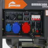 Agregat prądotwórczy 10kVA 400V Barracuda DIESEL 8000 OPEN ze wzmocnioną fazą 230V