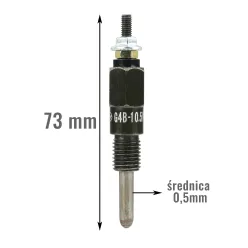 Świeca żarowa silnika spalinowego diesel 1100FB
