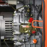 Agregat prądotwórczy 12 kVA 9,5 kW 230/400V Barracuda DIESEL 8000 SUPER SILENT ze wzmocnioną fazą 230V