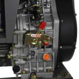 Agregat prądotwórczy 12 kVA 9,5 kW 230/400V Barracuda DIESEL 9500 OPEN ze wzmocnioną fazą 230V